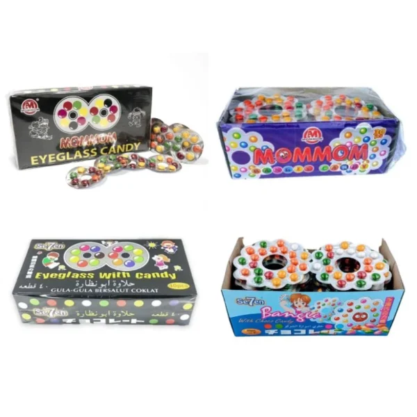 MOMMOM SEVEN Eye Glass 40 s Bangle 30 s Chocolate Candy