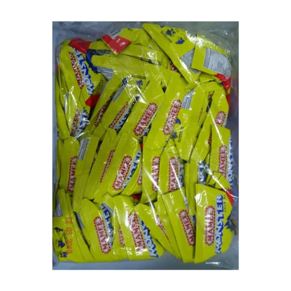 33b49f5a4e0c6edd0f7fd77ea1738e06.webp 10 Packs Mamee Monster Spicy Snek Mi Noodle Snack 25g Each HALAL