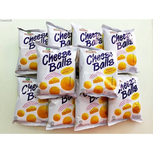 10 Packs Oriental Cheese Balls 14g Each Bebola Cheese HALAL