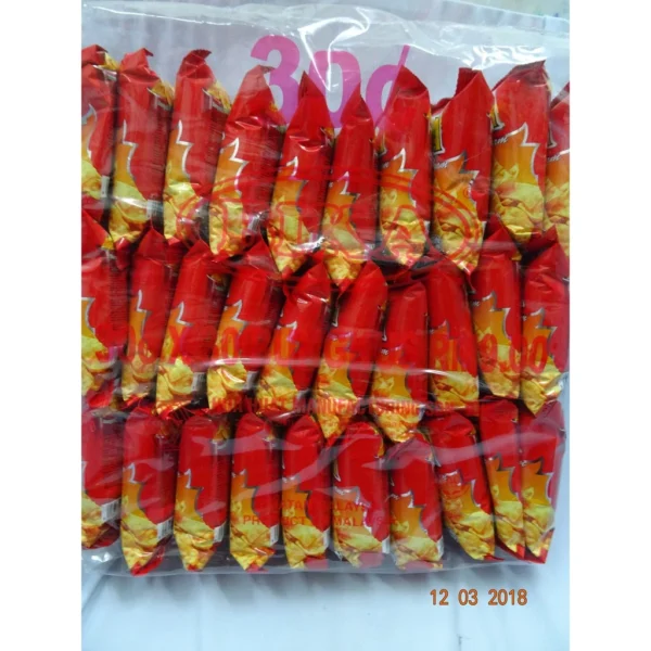 10 Packs Bika Chicken Flavoured Snack 10g Each HALAL