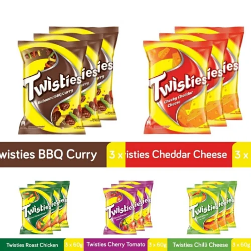 Twisties Corn Snacks  Assorted