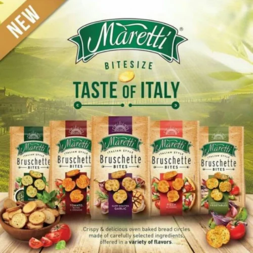 Maretti Oven Baked Bruschette Chips   Assorted Flavors