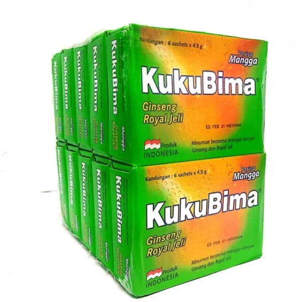 KUKUBIMA STAMINA MANGO GRAPE PINEAPPLE  X10 BOXES