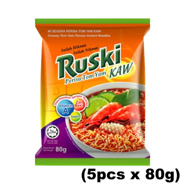 RUSKI tant Noodles Tom Yam KAW  Halal   Malaysia