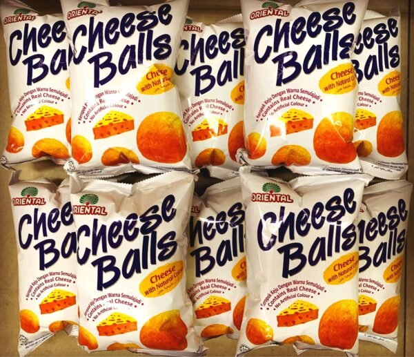 10 Packs Oriental Cheese Balls 14g Each Bebola Cheese HALAL