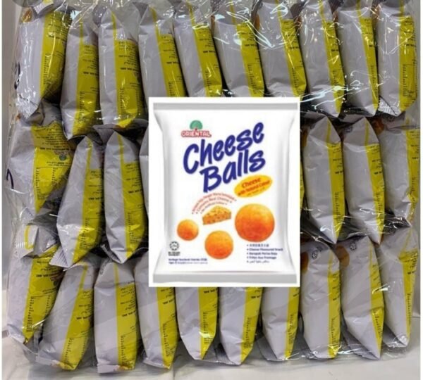 10 Packs Oriental Cheese Balls 14g Each Bebola Cheese HALAL