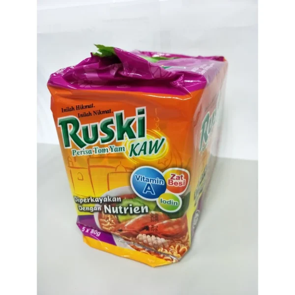 RUSKI tant Noodles Tom Yam KAW  Halal   Malaysia