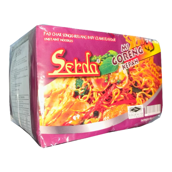 SERDA Mi Pad Char Songkhreuang Baby Clam     Halal