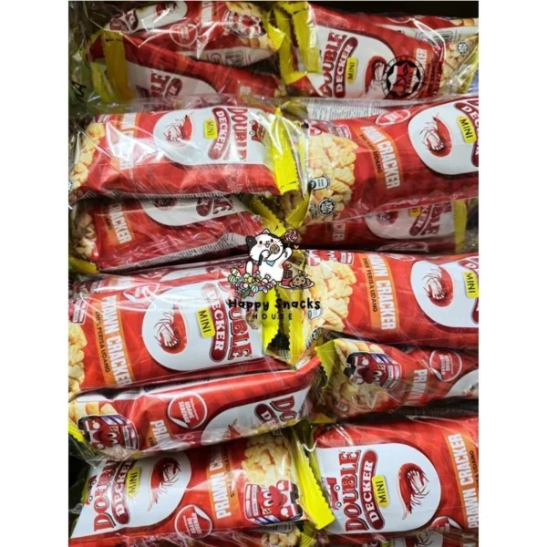 Mamee Double Decker Mini Crackers Prawn Chicken Cheese Ring
