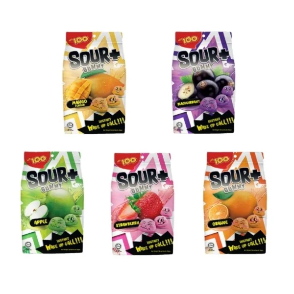 Lot100 Sour   Gummy 95g