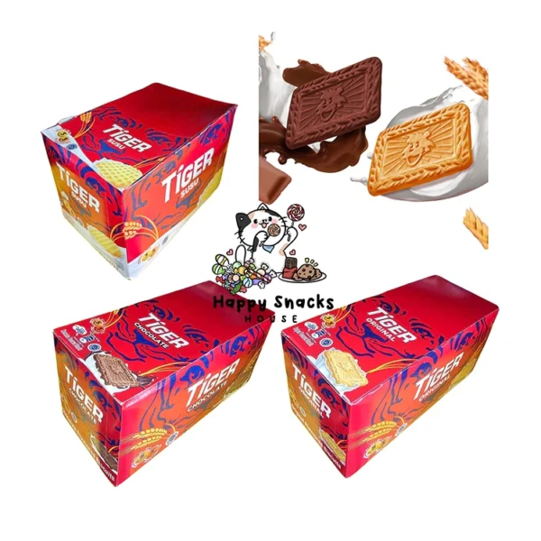 Tiger Biskut Original   Chocolate   Milk