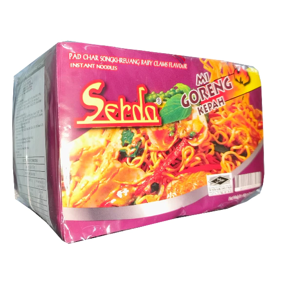SERDA Mi Pad Char Songkhreuang Baby Clam     Halal
