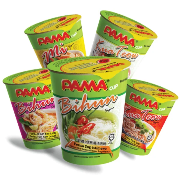 24 cups of PAMA tant Cup Noodles in Random Flavor
