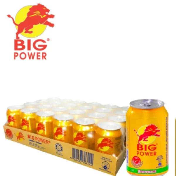 Big power energy drink 250ml tin