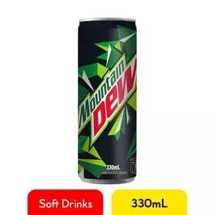 Mountain Dew can 325ml