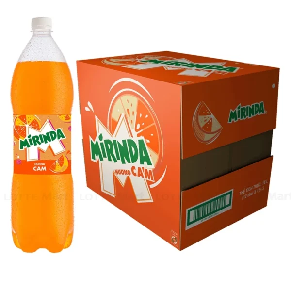 MIRINDA ORANGE  STRAWBERRY 1 5L